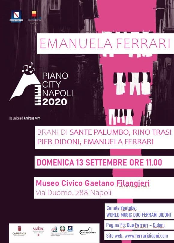 Piano city Napoli 2020